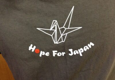 T-shirts from Wesley Youth　ウェスレー教会の中高生からの送られたTシャツ