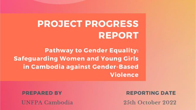 UNFPA Cambodia: Third Progress Report