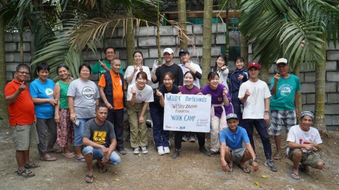 Staff Report on Service Work Camp 2024 in the Philippines