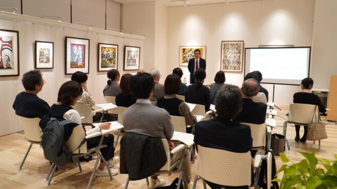 Report on “Christian Artist: Print Exhibition of Sadao Watanabe”