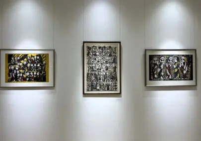 渡邊禎雄 キリスト教アーティスト ―渡辺禎雄版画展―」開催報告 | ウェスレー財団